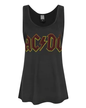 Amplified AC/DC Logo Women's Relaxed Vest