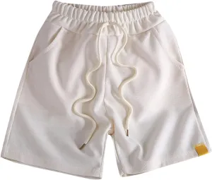 Athletic Running Shorts for Boys Casual Pull on Jogger Short Pants with Pockets Toddler Summer Active Short