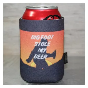 Bigfoot: Stole my Beer - Can Koozie