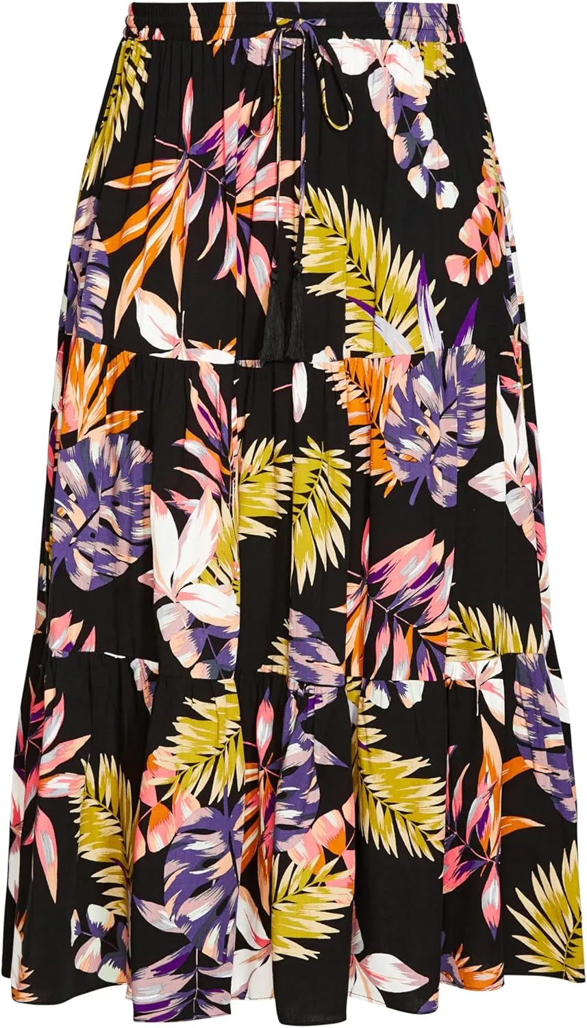 CITY CHIC Women's Paige Print Skirt