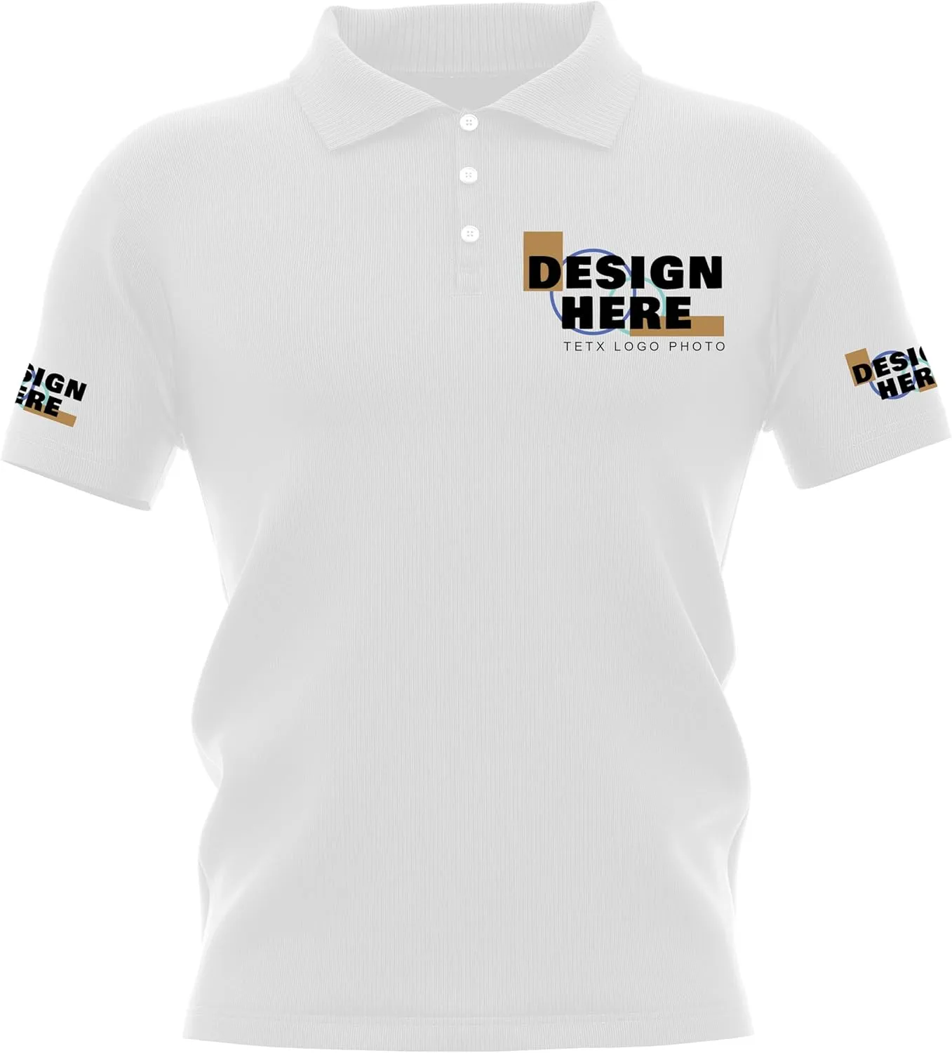 Custom Polo Shirt for Men Customized Golf Shirts Design Your Own Personalized Tee Upf50  Print Embroidered Text Photo Logo