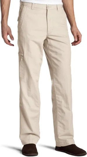 Dockers Men's Classic Fit Comfort Cargo Pants, Light Buff, 38W x 34L