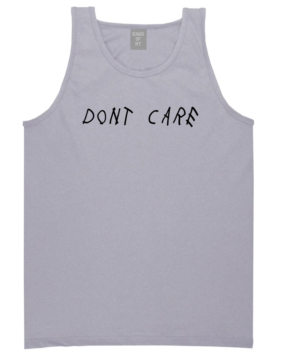 Dont Care Mens Tank Top Shirt