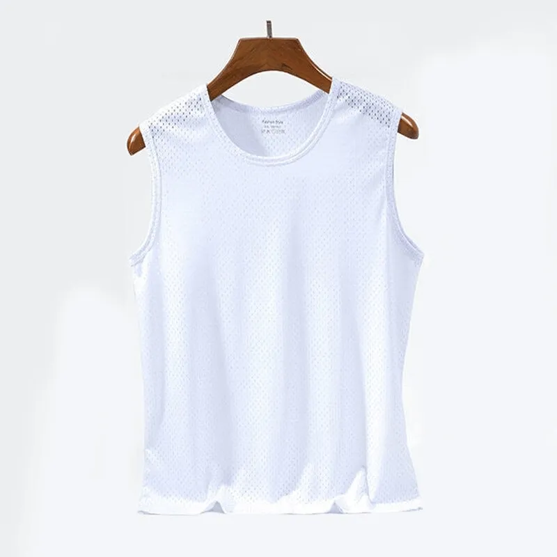 Fitness Mesh Tank Top for Men / Wrestling Breathable Singlet - SF0345