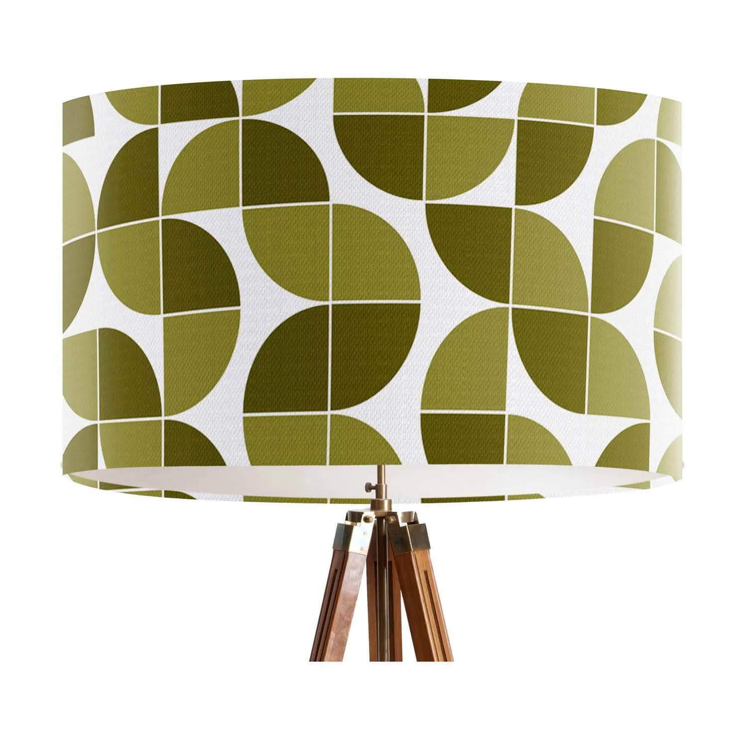 Green Quarters Geometertic - Design Lampshade