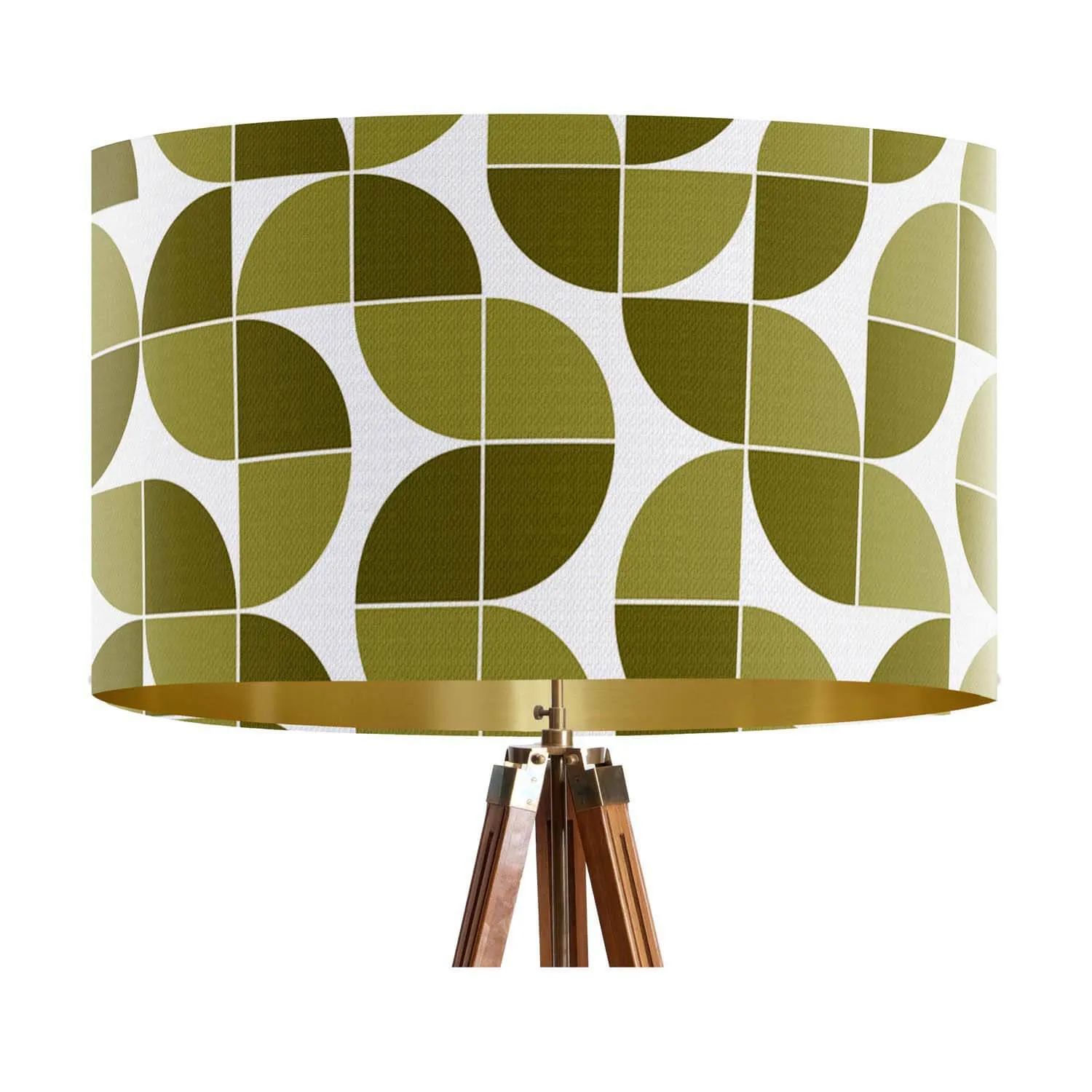 Green Quarters Geometertic - Design Lampshade