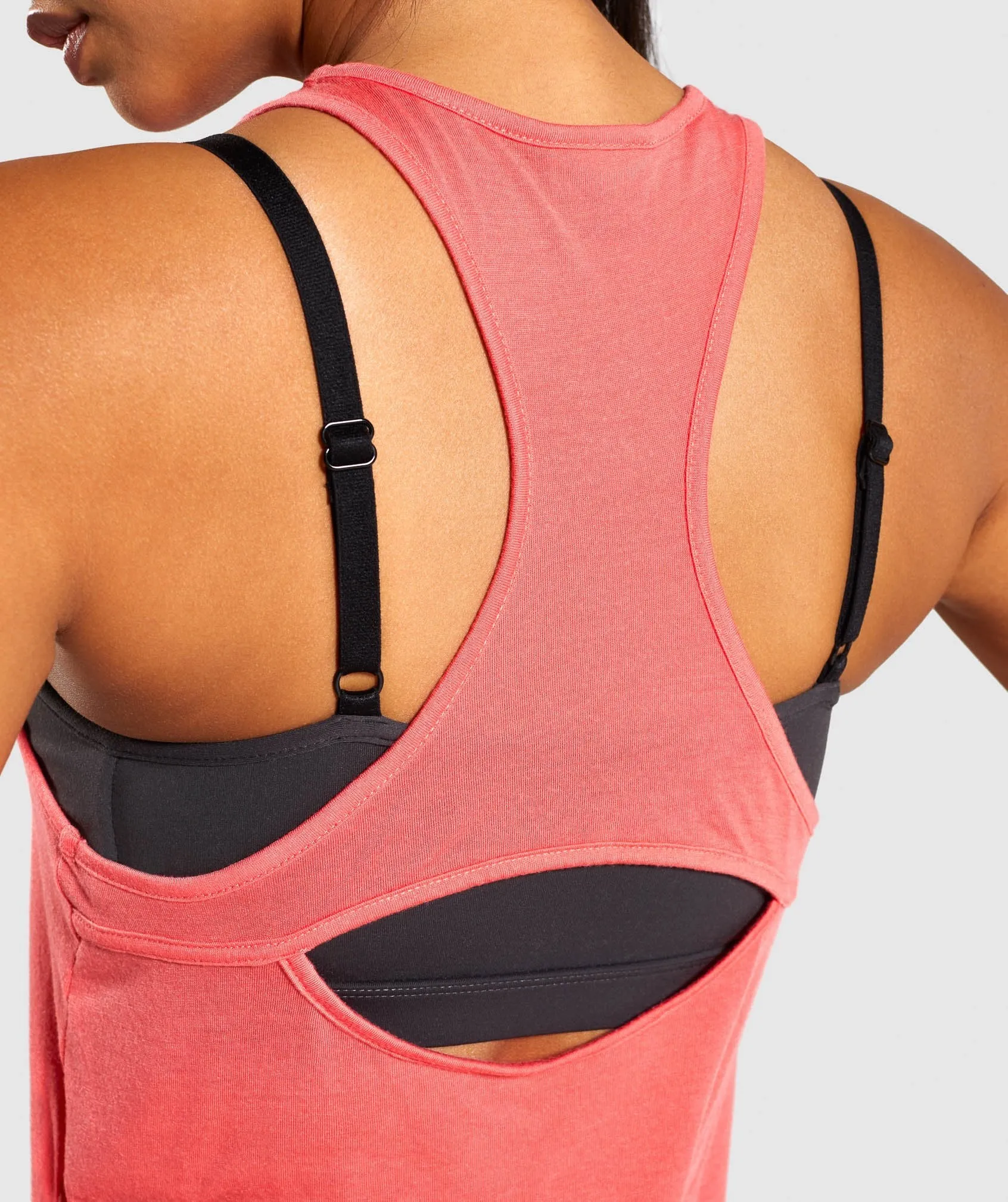 Gymshark Legacy Fitness Vest - Coral