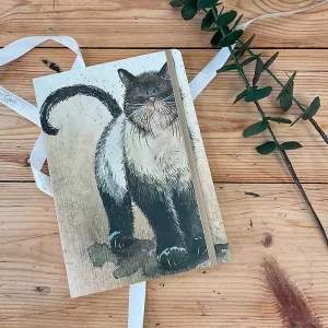 LCN08 Coco The Cat Large Chunky Notebook By Alex Clark Art