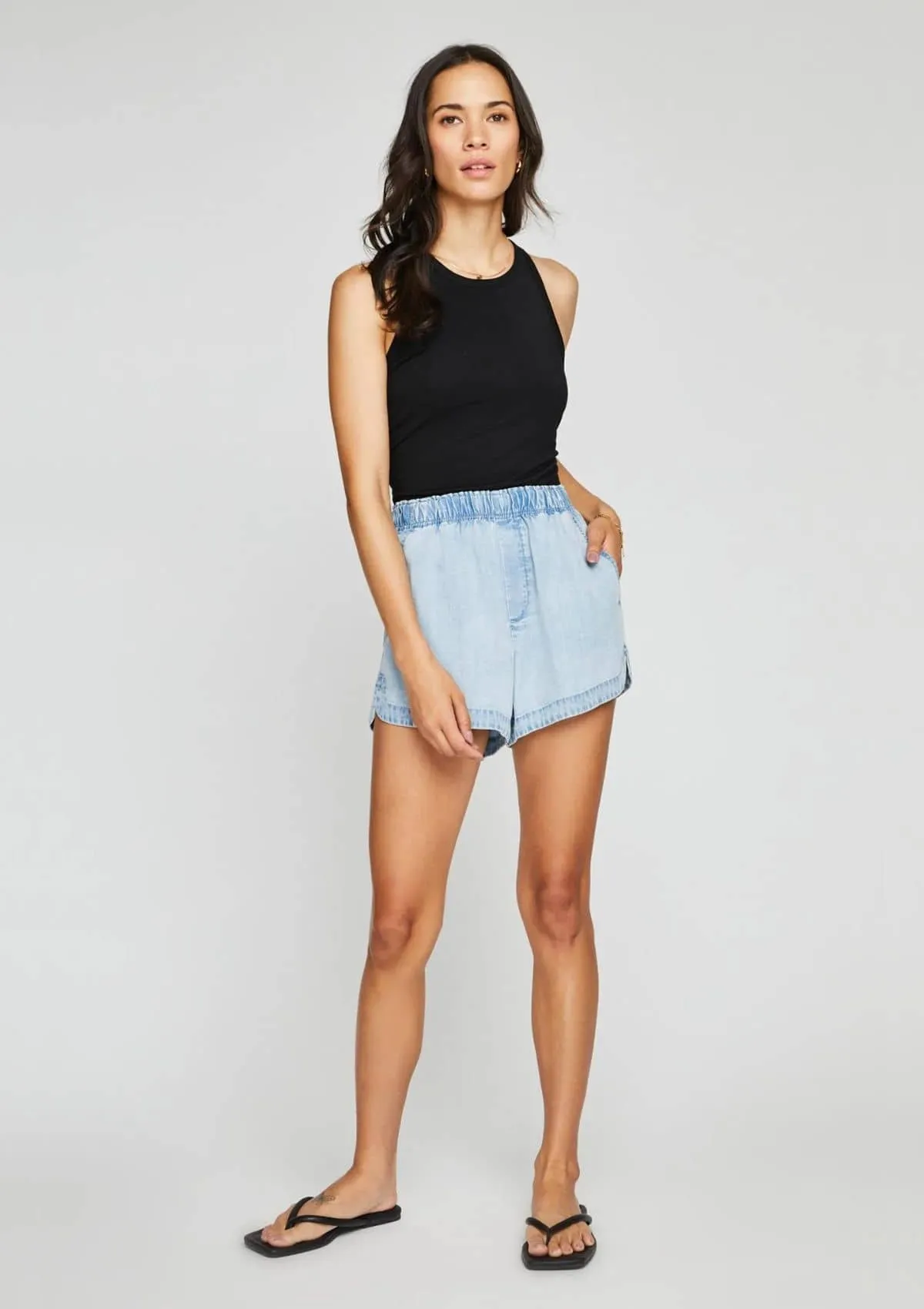 Leila Tank Top - Black