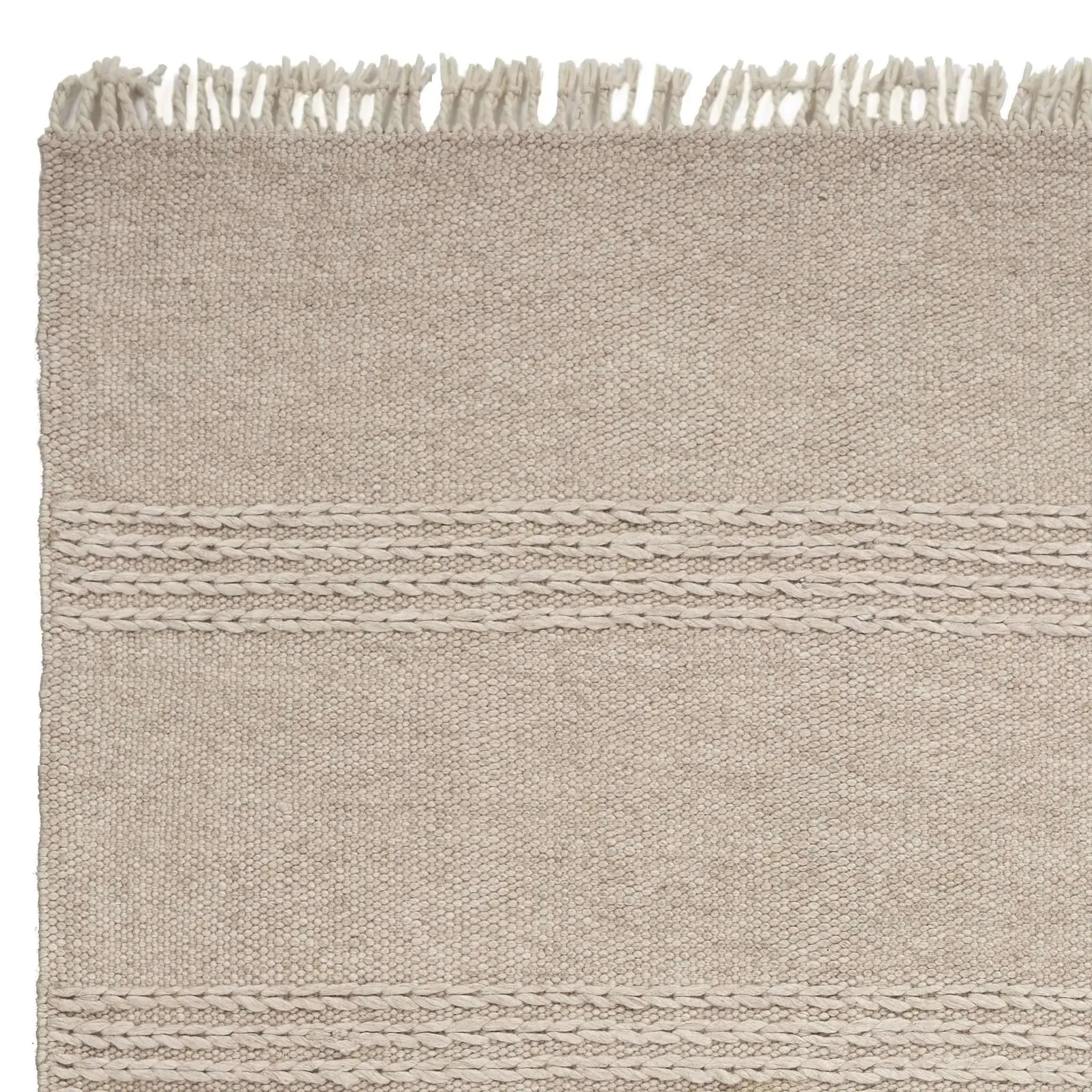 Maui 1340 Cable Knit Natural Rug