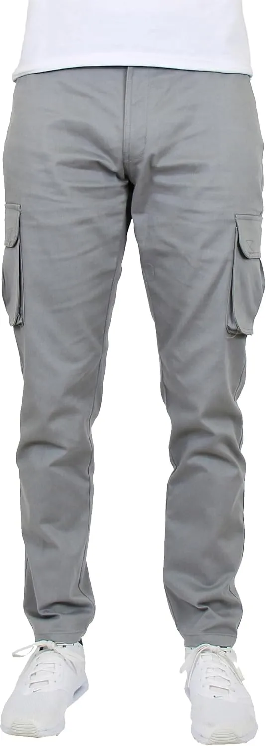 Men's Flex-Stretch Cotton Cargo Pants, 31-Inch Inseam - Comfortable and Durable