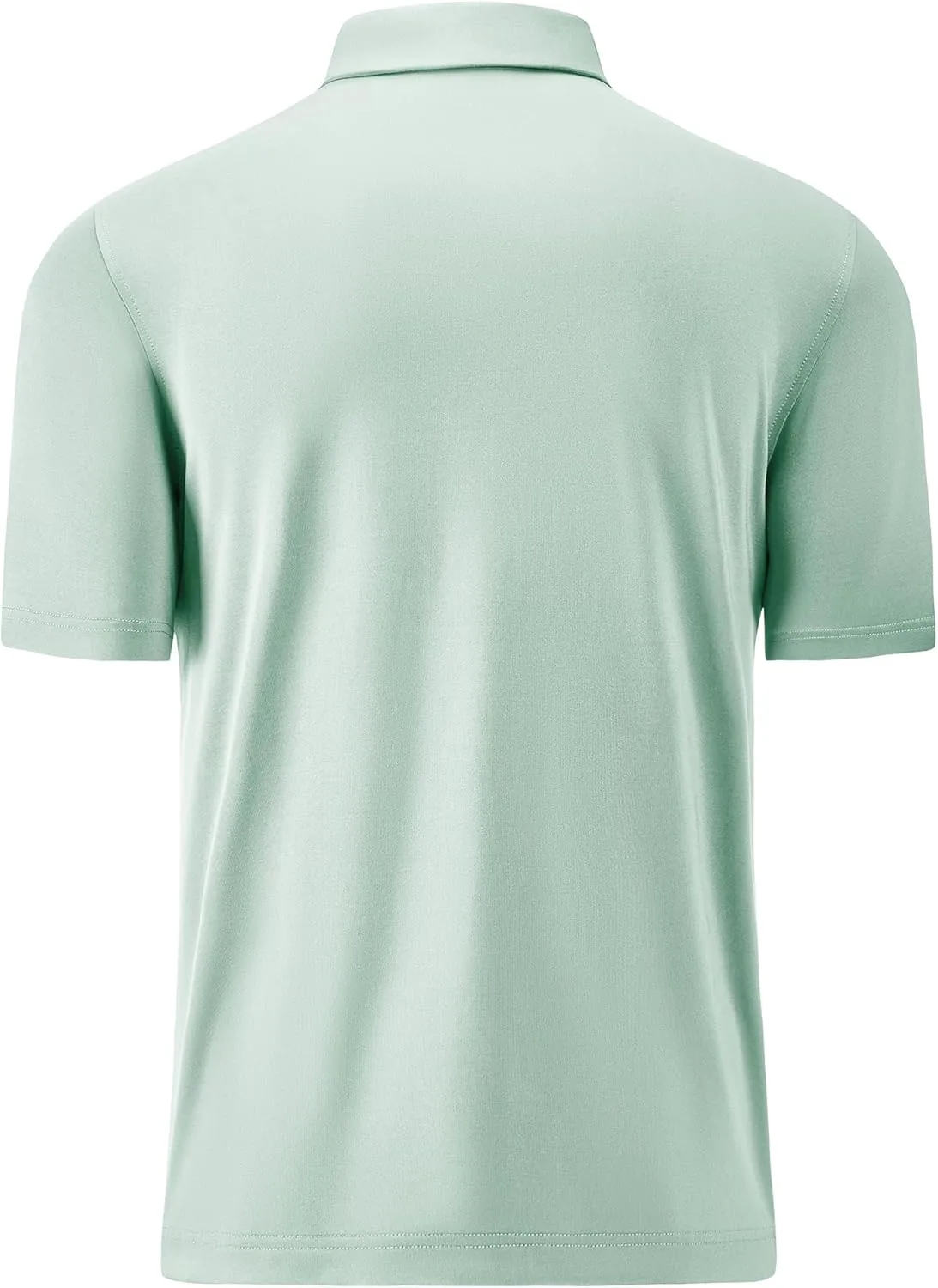 Mens Polo Shirts Short Casual Solid Stylish Dry Fit Performance Designed Collared Golf Polo Shirts for Men