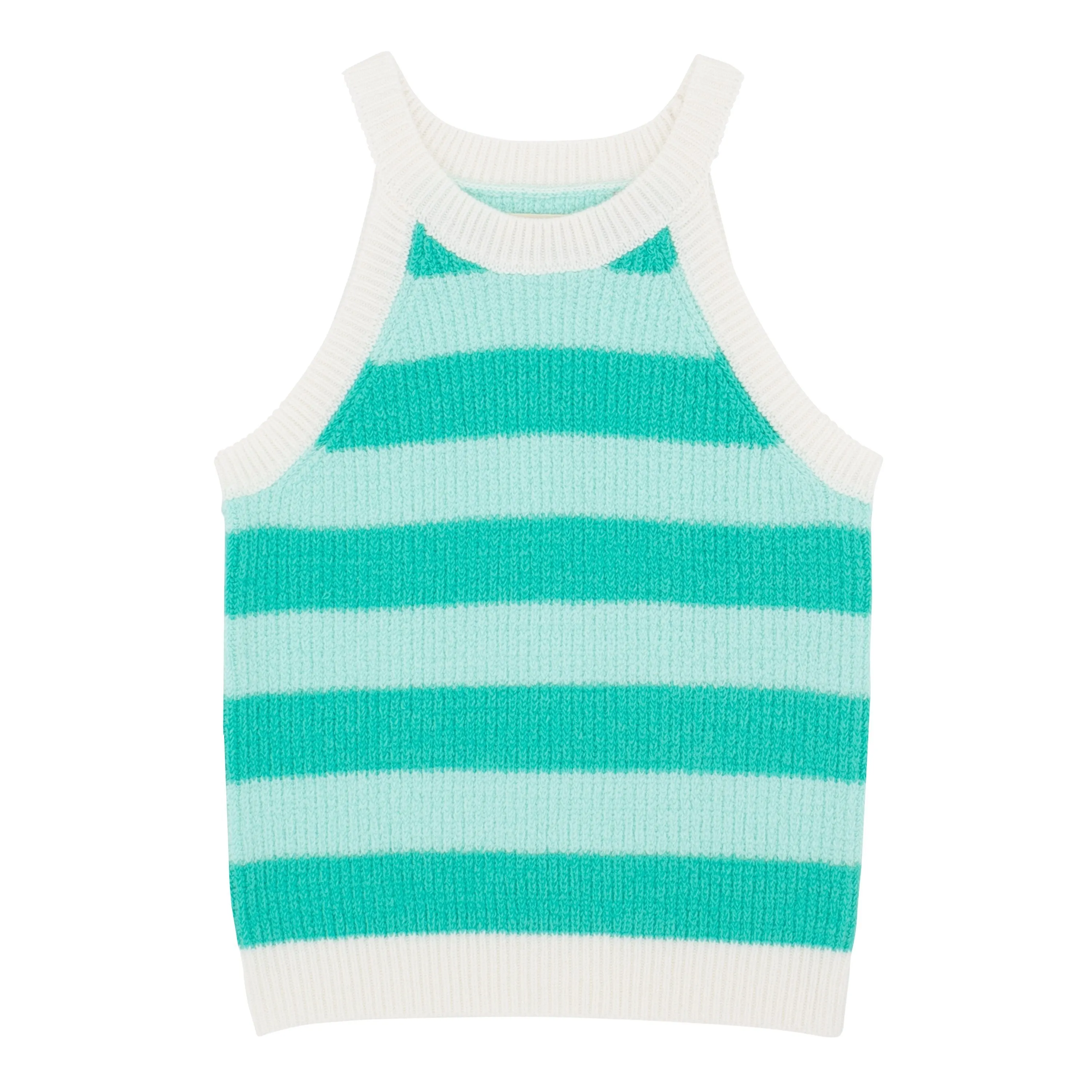 Stripe Sweater Tank