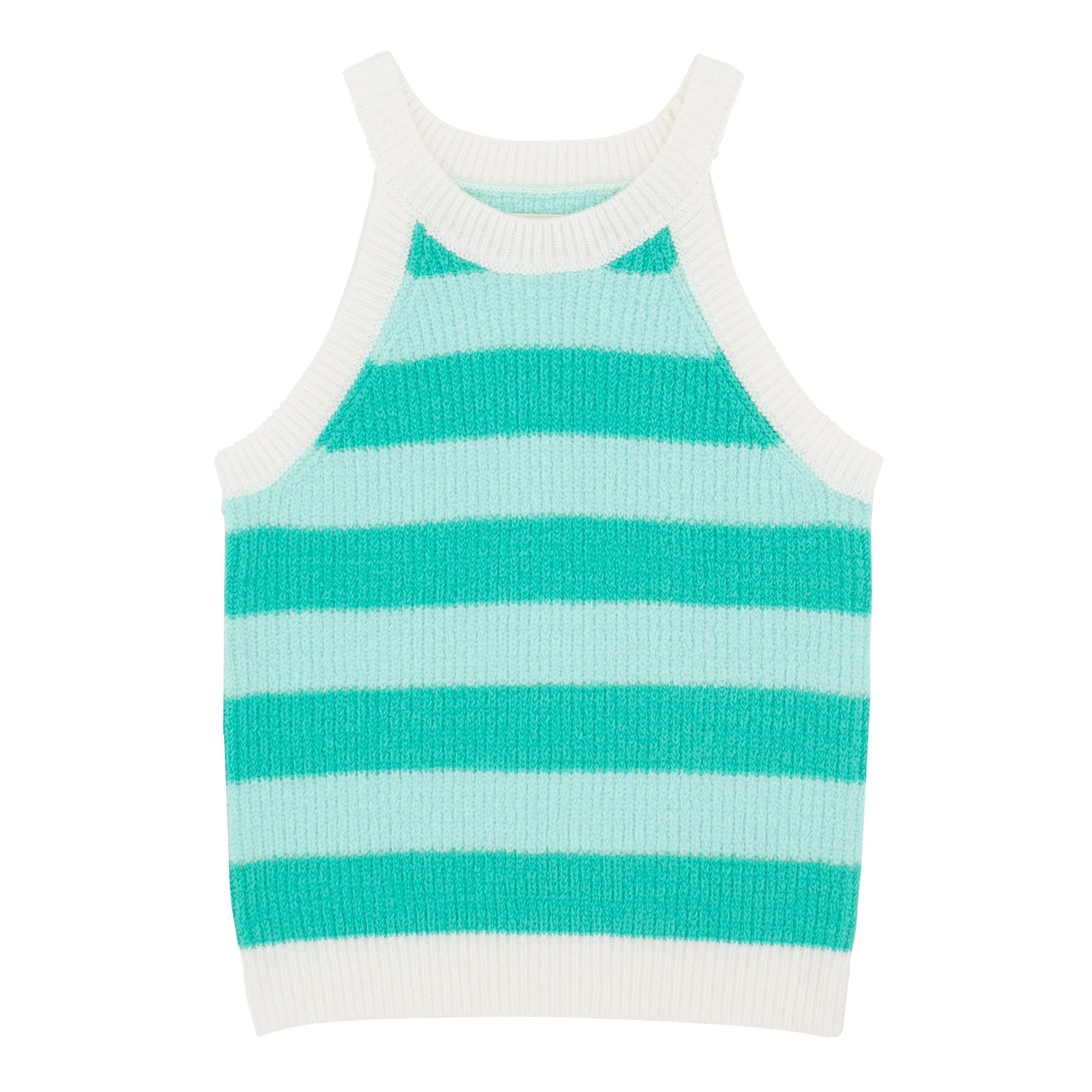 Stripe Sweater Tank
