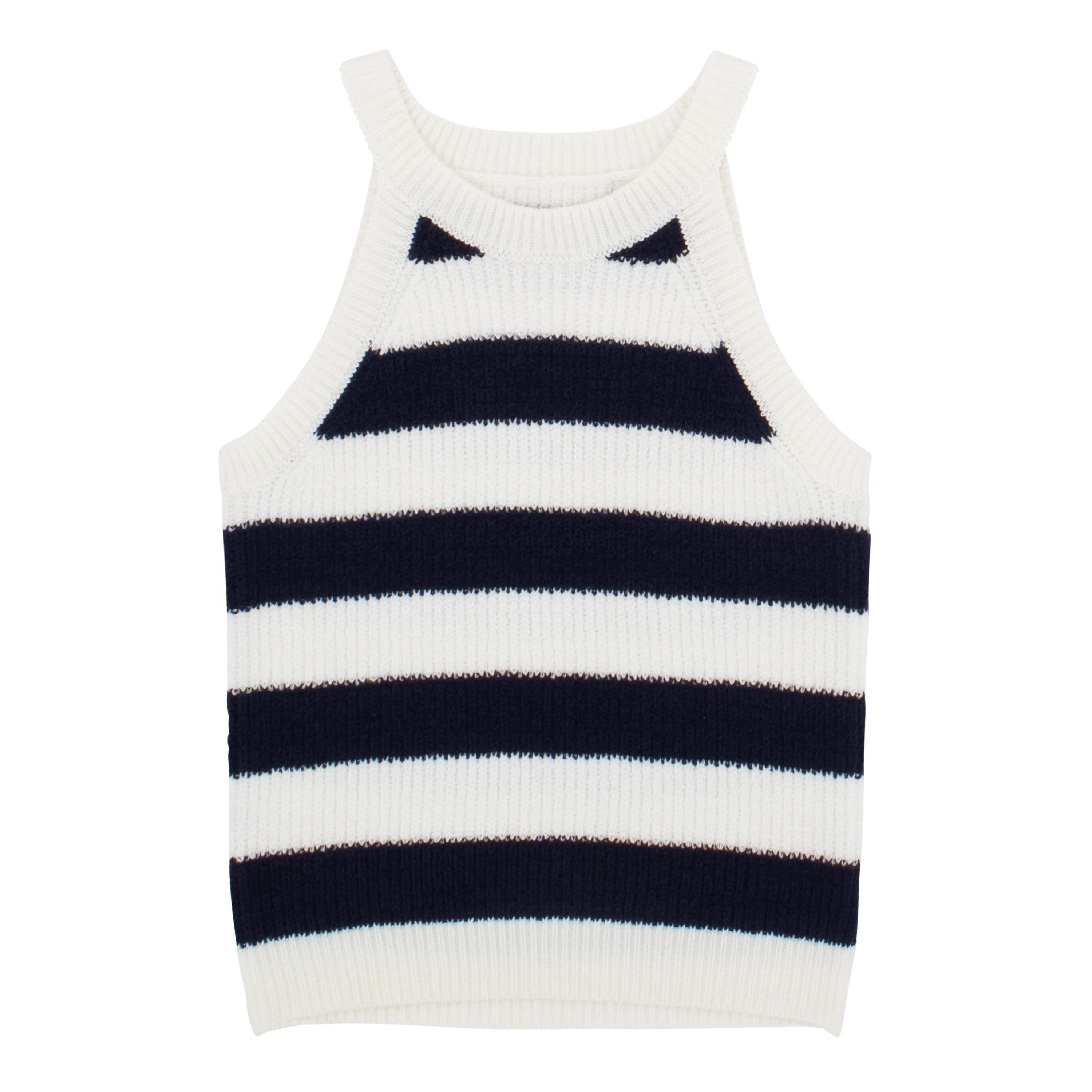 Stripe Sweater Tank
